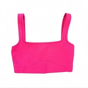 Zara Vibrant Pink Crop Top